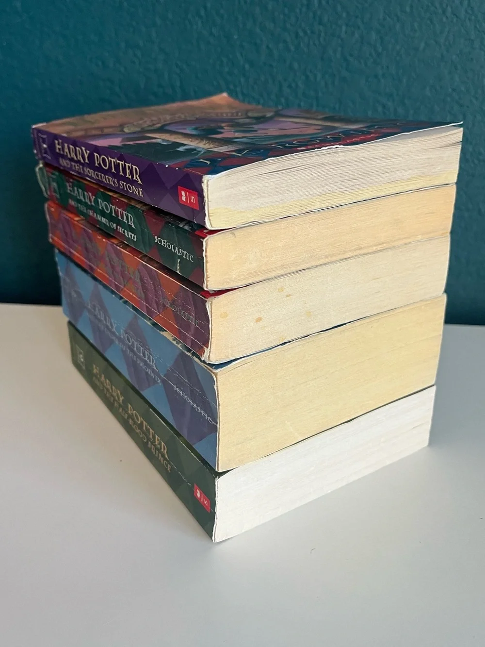 Harry Potter Book Series Collection Books 1,2,3,5,6